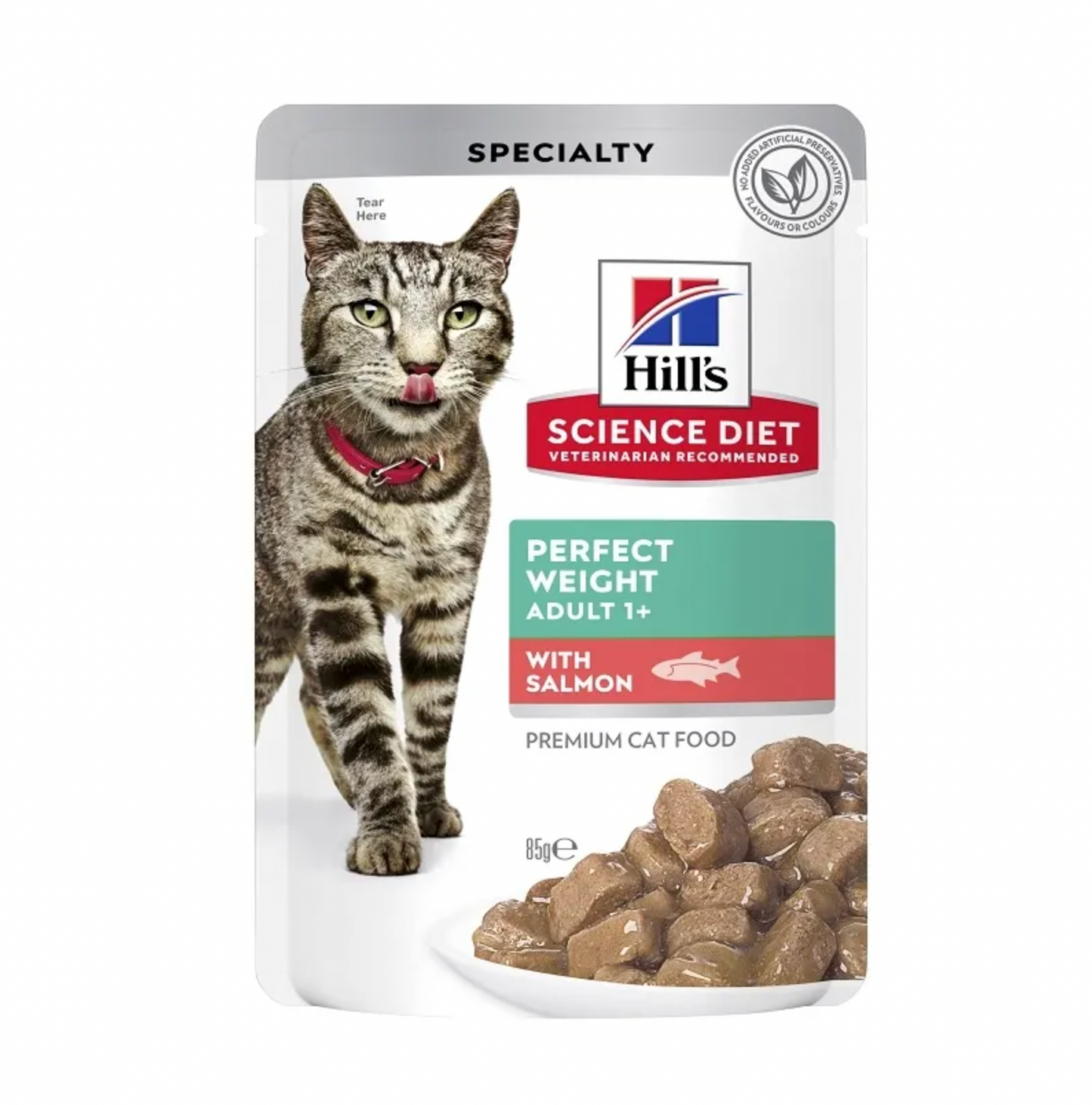 Hill's Science Diet Cat Adult Perfect Weight Salmon Wet Pouches